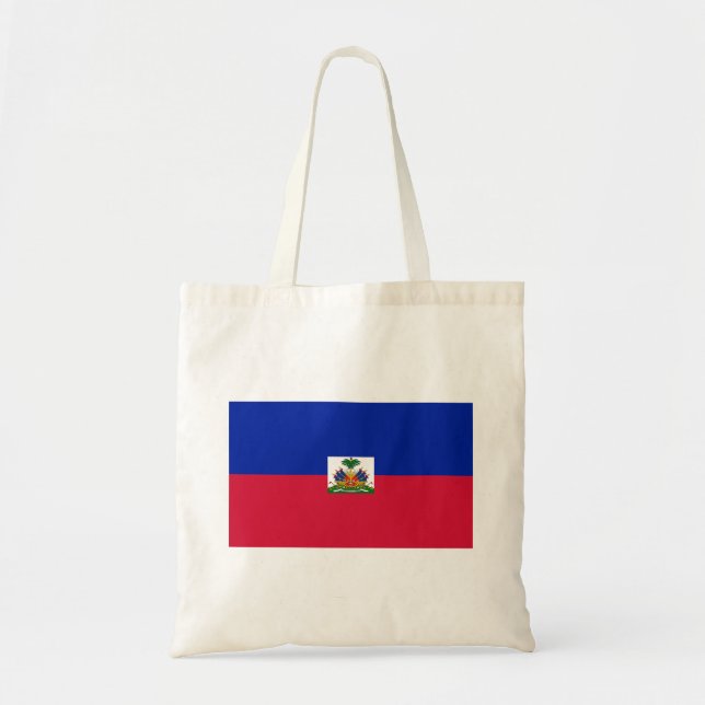 Bolso De Tela Bandera de Haití (Frente)