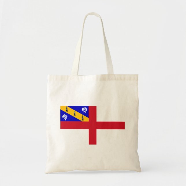 Bolso De Tela Bandera de Herm (Frente)