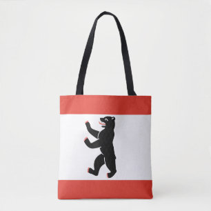 Bolso De Tela Bandera de HesseFlag de Berlín Tote Bag