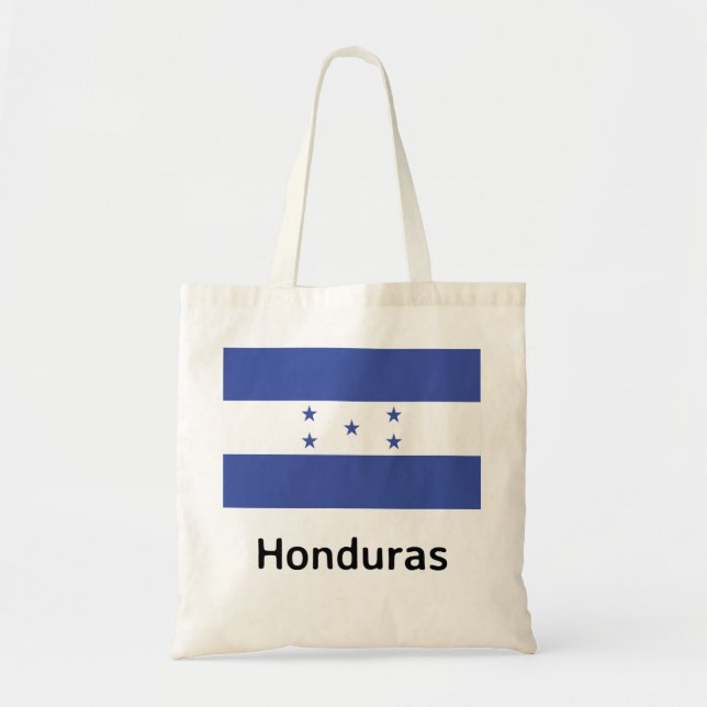 Bolso De Tela Bandera de Honduras (Frente)