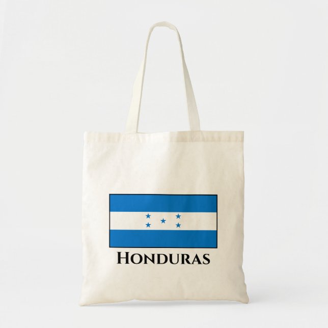 Bolso De Tela Bandera de Honduras (Frente)