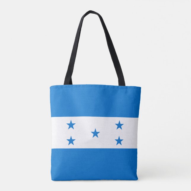 Bolso De Tela Bandera de Honduras (Reverso)