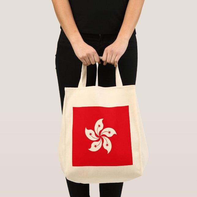 Bolso De Tela Bandera de Hong Kong (Anverso (producto))