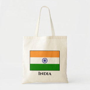 Bolso De Tela Bandera de India (India)