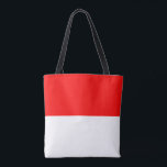 Bolso De Tela Bandera de Indonesia<br><div class="desc">Bandera patriótica de Indonesia.</div>