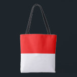 Bolso De Tela Bandera de Indonesia<br><div class="desc">Bandera patriótica de Indonesia.</div>