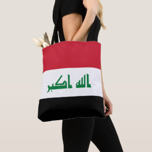 Bolso De Tela Bandera de Iraq