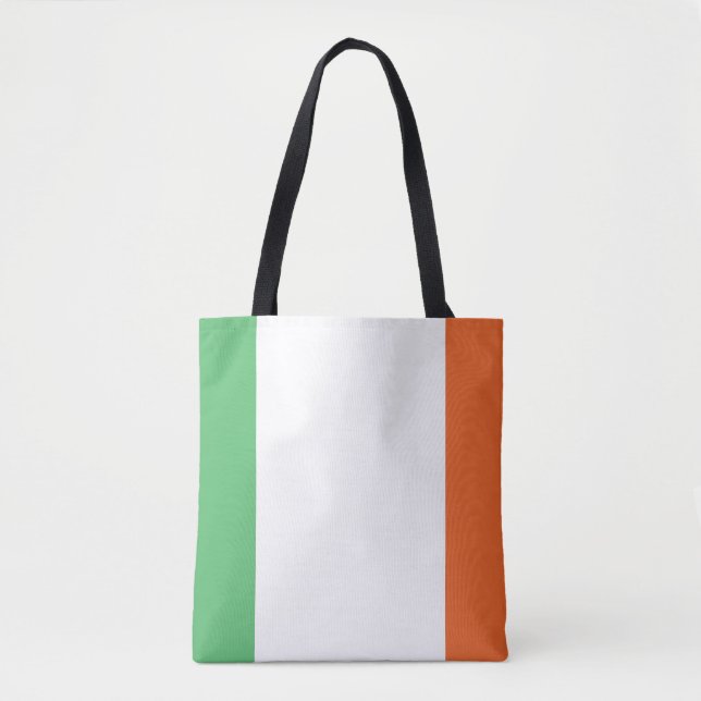 Bolso De Tela Bandera de Irlanda (Anverso)