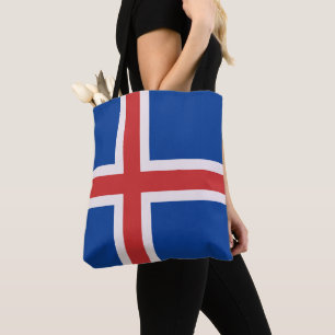 Bolso De Tela Bandera de Islandia