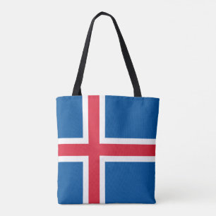 Bolso De Tela Bandera de Islandia