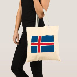 Bolso De Tela Bandera de Islandia