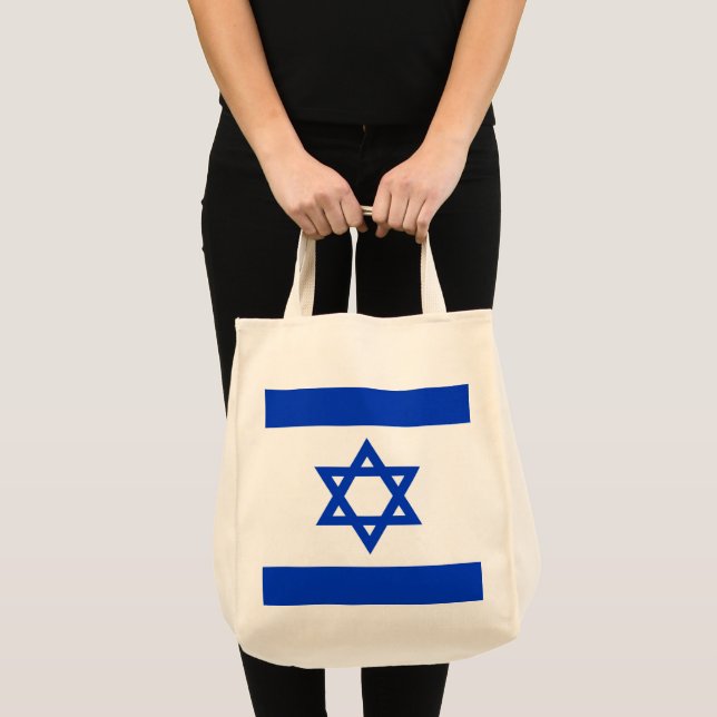Bolso De Tela Bandera de Israel (Anverso (producto))