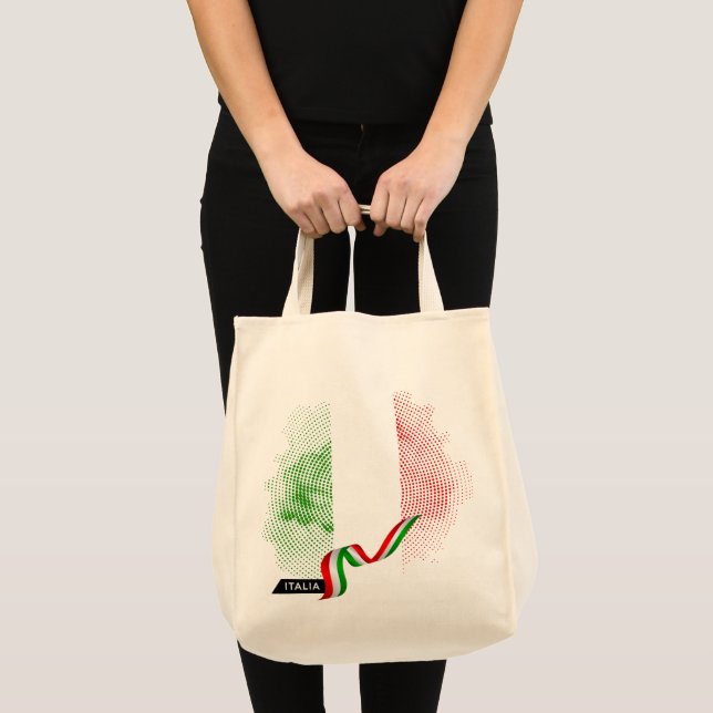 Bolso De Tela Bandera de Italia (Anverso (producto))