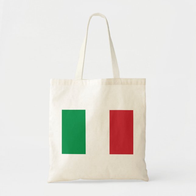 Bolso De Tela Bandera de Italia (Frente)