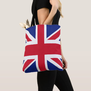 Bolso De Tela Bandera de Jack de la Unión Británica Patriótica