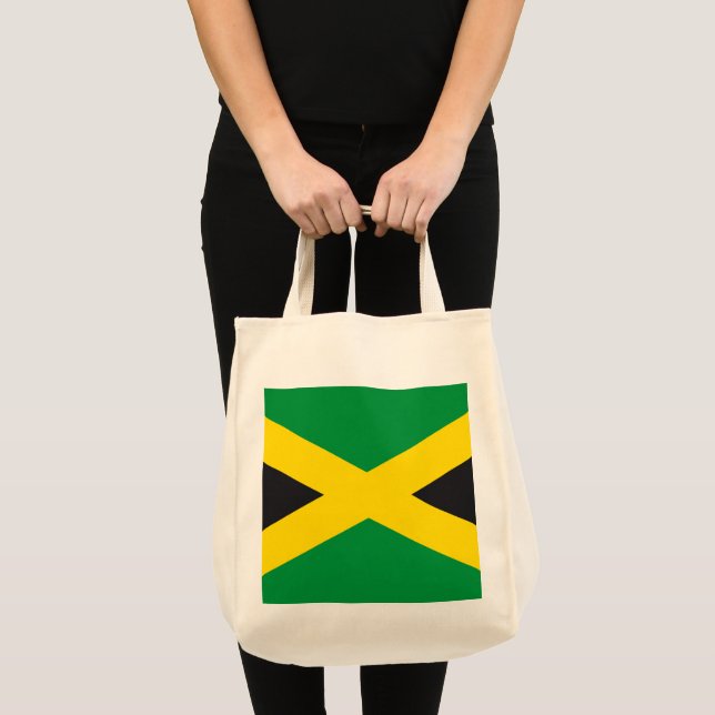 Bolso De Tela Bandera de Jamaica (Anverso (producto))
