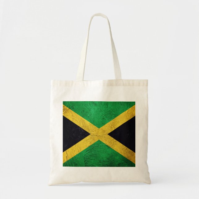 Bolso De Tela Bandera de Jamaica (Frente)