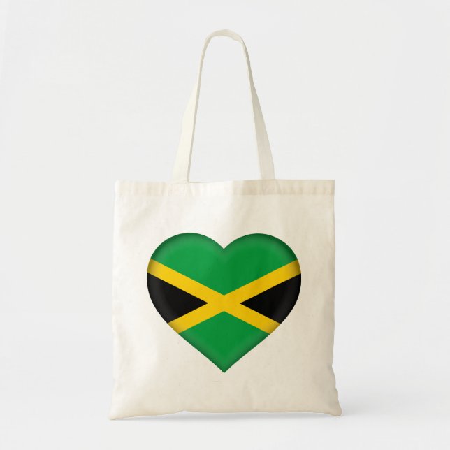 Bolso De Tela Bandera de Jamaica (Frente)