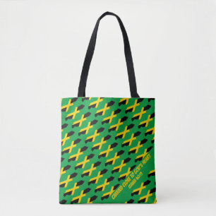 Bolso De Tela BANDERA DE JAMAICA Isaías 40 Verso de la Bibli