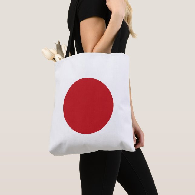 Bolso De Tela Bandera de Japón (Detalle)