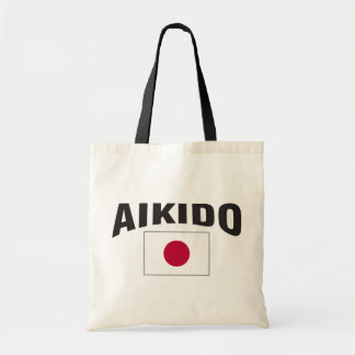 Bolso De Tela Bandera de Japón del Aikido