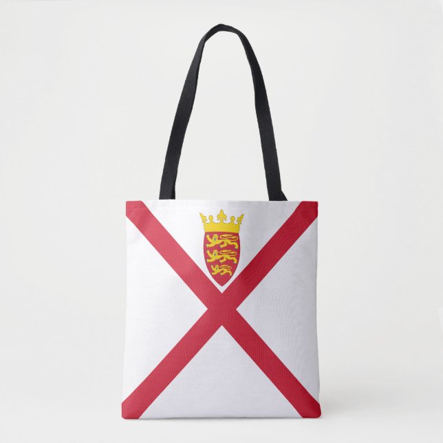 Bolso De Tela Bandera de Jersey (Anverso)