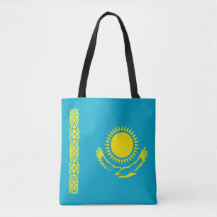 Bolso De Tela Bandera de Kazajistán