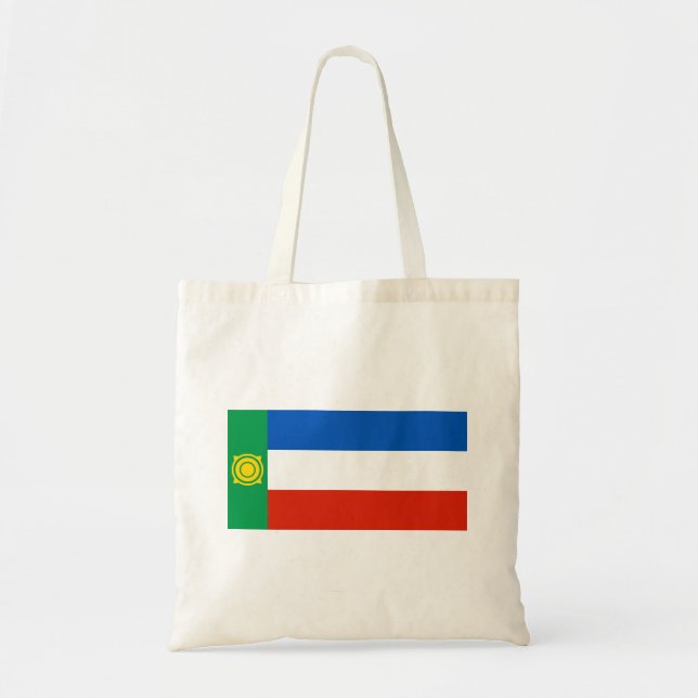 Bolso De Tela Bandera de Khakasia (Frente)