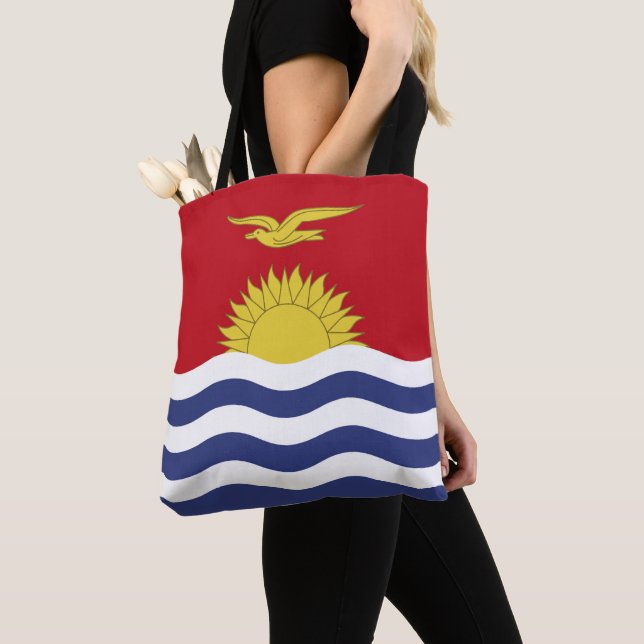 Bolso De Tela Bandera de Kiribati (Detalle)