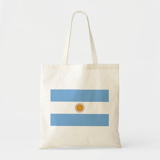 Bolso De Tela Bandera de la Argentina - Bandera de la Argentina (Frente)