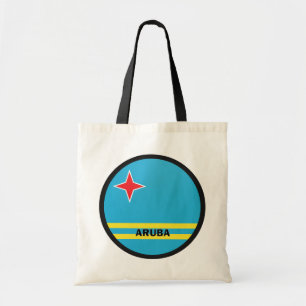 Bolso De Tela Bandera de la calidad de Aruba Roundel