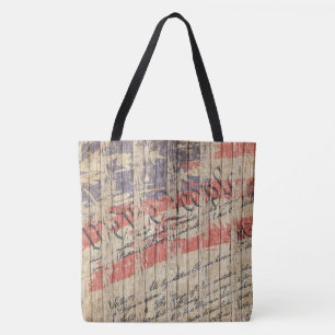 Bolso De Tela *~* Bandera de la Constitución Rusa Patriótica d