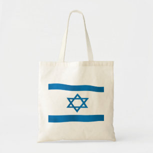 Bolso De Tela Bandera de la estrella de Israel de David