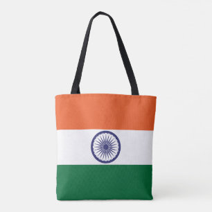 Bolso De Tela Bandera de la India