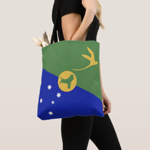 Bolso De Tela Bandera de la isla de los navidades