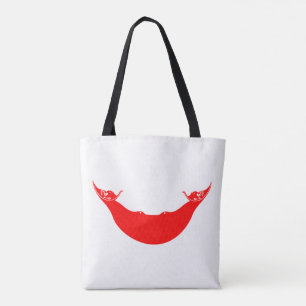Bolso De Tela Bandera de la Isla de Pascua