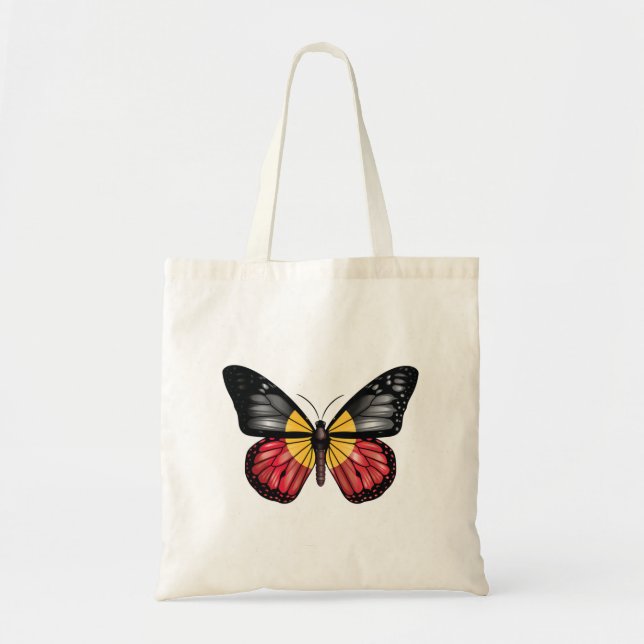 Bolso De Tela Bandera de la mariposa de origen monárico (Frente)