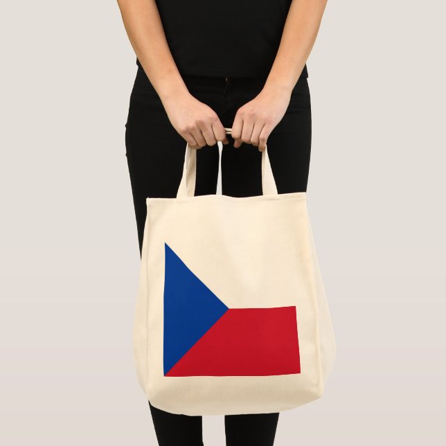 Bolso De Tela Bandera de la República Checa (Anverso (producto))
