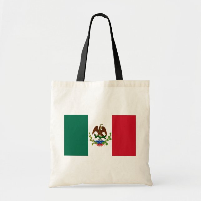 Bolso De Tela Bandera de la República Mexicana: 1824-1835, Santa (Frente)