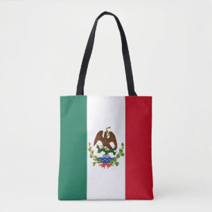 Bolso De Tela Bandera de la República Mexicana: 1824-1835, Santa