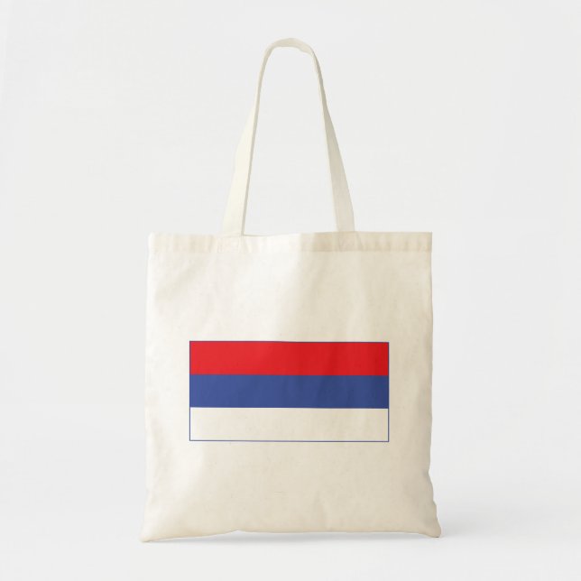 Bolso De Tela Bandera de la República Srpska (Frente)