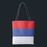 Bolso De Tela Bandera de la República Srpska<br><div class="desc">Bandera patriótica de la República Srpska</div>