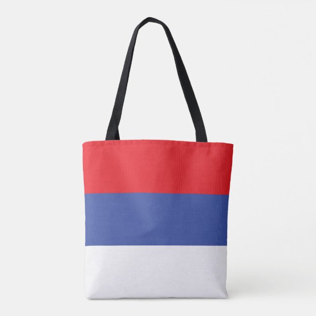 Bolso De Tela Bandera de la República Srpska (Reverso)
