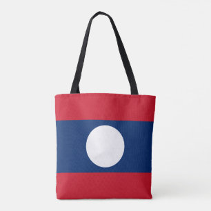 Bolso De Tela Bandera de Laos