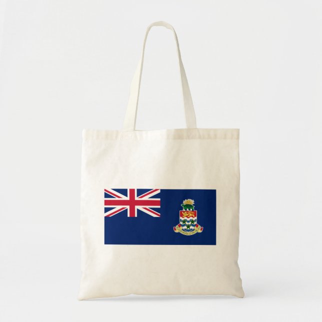 Bolso De Tela Bandera de las Islas Caimán (Frente)