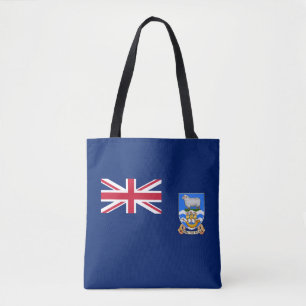 Bolso De Tela Bandera de las Islas Malvinas