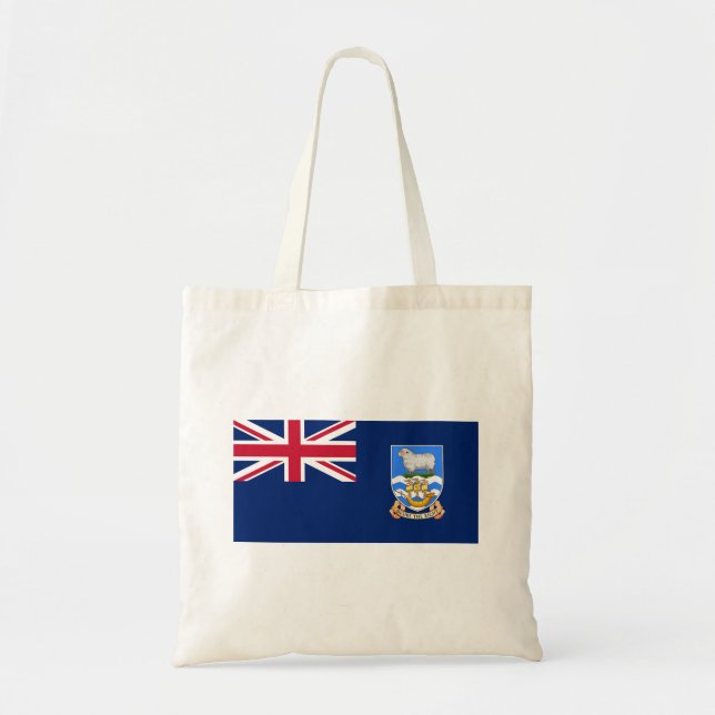 Bolso De Tela Bandera de las Islas Malvinas (Frente)