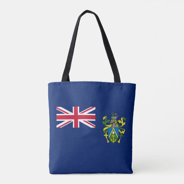 Bolso De Tela Bandera de las Islas Pitcairn (Reverso)