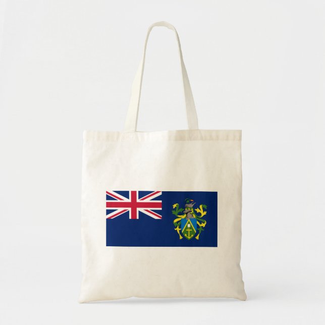 Bolso De Tela Bandera de las Islas Pitcairn (Frente)