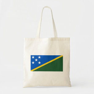 Bolso De Tela Bandera de las Islas Salomón